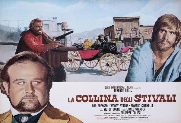 Fotobusta 3 per il film La collina degli stivali (1969)