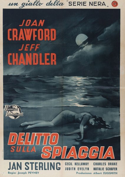 Delitto sulla spiaggia - Manifesto 1