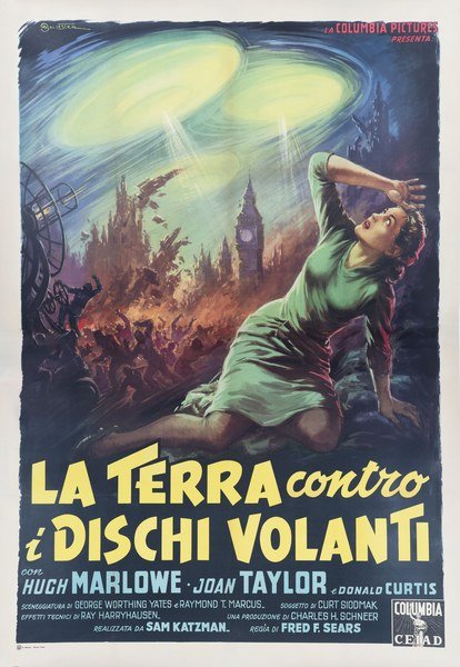 La terra contro i dischi volanti